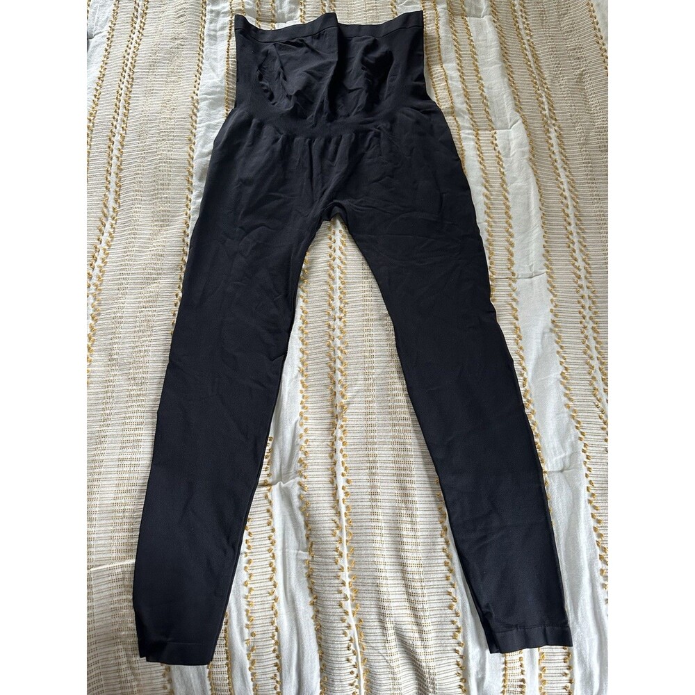 Isabel Maternity Women’s Black Over The Belly Support Leggings Size L/XL